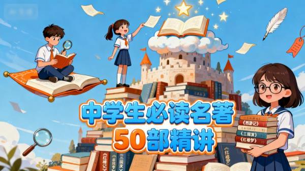 中学生必读名著50部精讲