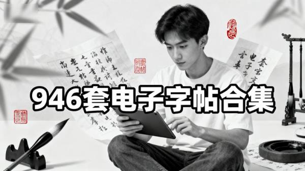 946 套电子字帖合集