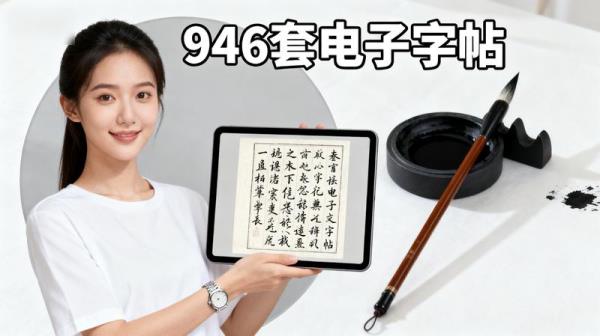 946 套电子字帖