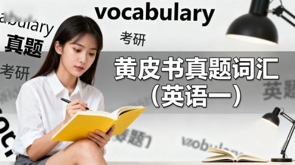 「黄皮书真题词汇（英语一）