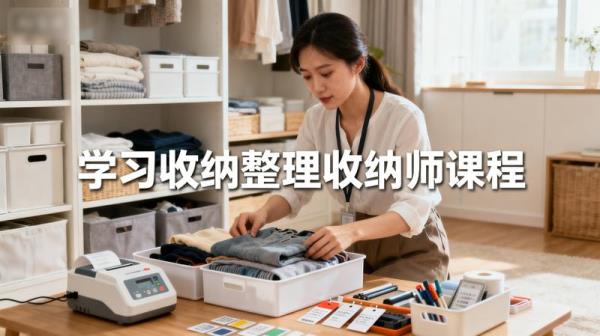 学习收纳整理收纳师课程