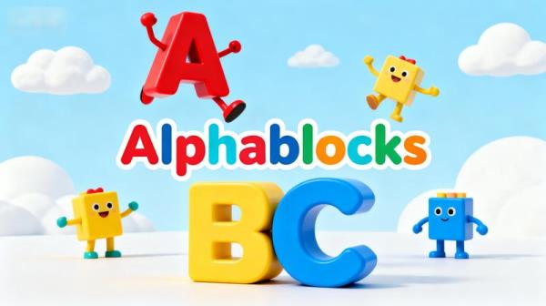 BBC自然拼读英语启蒙动画《Alphablocks字母积木》.