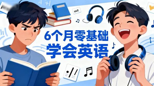 6个月零基础学会英语.