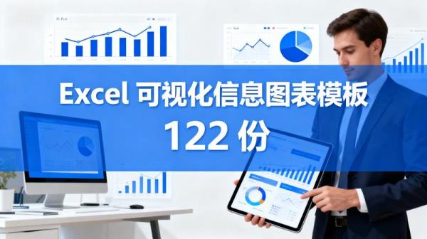 Excel 可视化信息图表模板 122 份