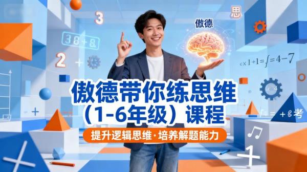 傲德带你练思维（1-6年级）课程