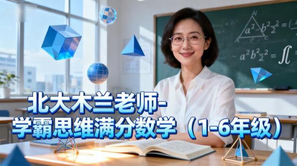 北大木兰老师-学霸思维满分数学（1-6年级）