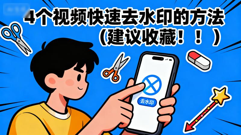 4个视频快速去水印的方法（建议收藏！！）