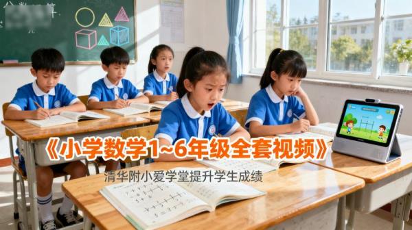 《小学数学1~6年级全套视频》清华附小爱学堂提升学生成...