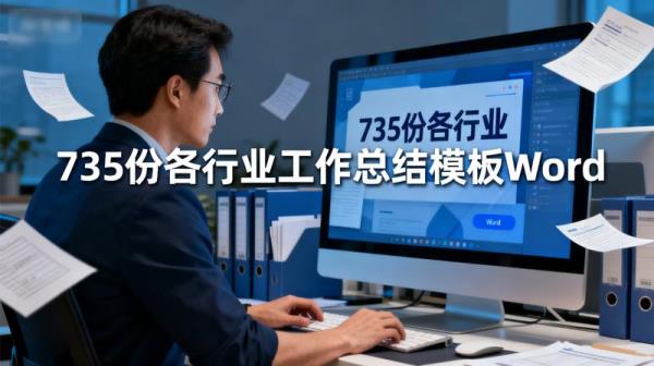 735 份各行业工作总结模板 Word
