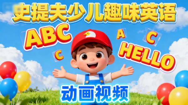 史提夫少儿趣味英语动画视频