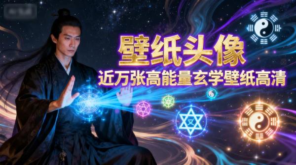 【壁纸头像】近万张高能量玄学壁纸高清