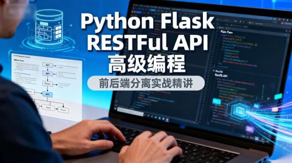 【Python 教程】Python Flask 高级编程之 RESTFul API 前后端分离精讲