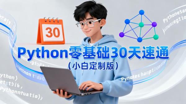 「Python零基础30天速通（小白定制版）」
