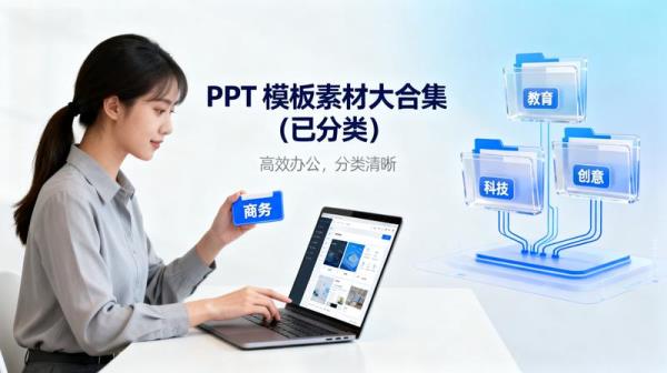 PPT 模板素材大合集（已分类）
