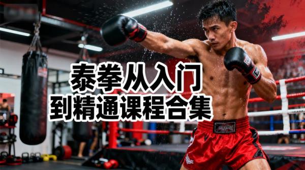 泰拳从入门到精通课程合集