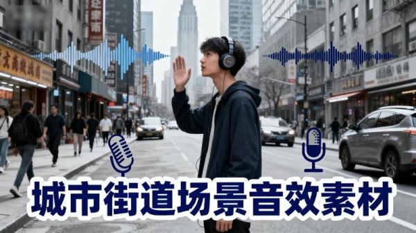 音效素材-城市、街道场景音效素材