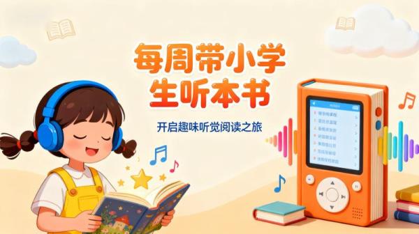 《每周带小学生听本书》音频课程.