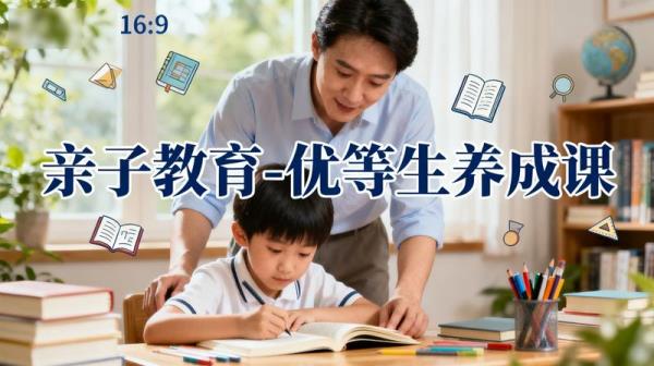 亲子教育-优等生养成课」
