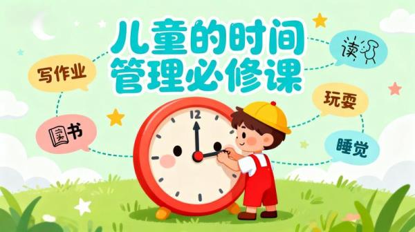 儿童的时间管理必修课.