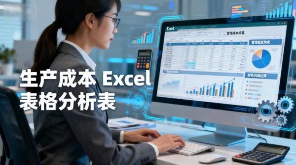 生产成本 Excel 表格分析表（产品成本核算管理系统构成财务利润估算）【292MB】