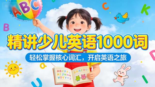 精讲少儿英语1000词