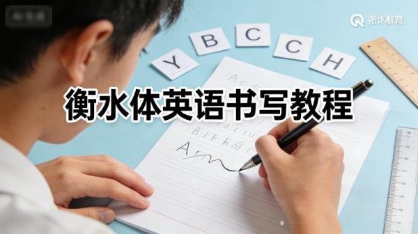 衡水体英语书写教程