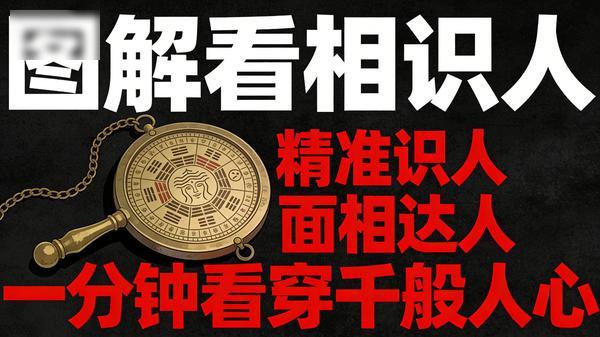 《图解看相识人》精准识人 面相达人 一分钟看穿千般人心