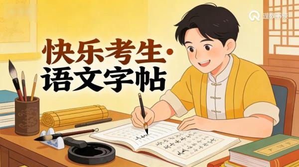 快乐考生·语文字帖.
