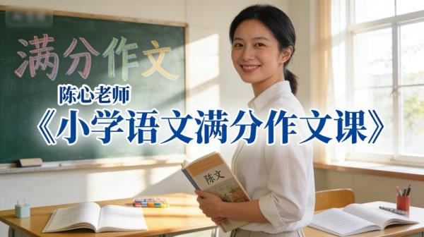陈心老师《小学语文满分作文课》.