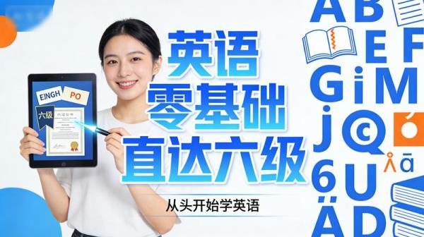 英语零基础直达六级（从头开始学英语）mp4[39.9GB]