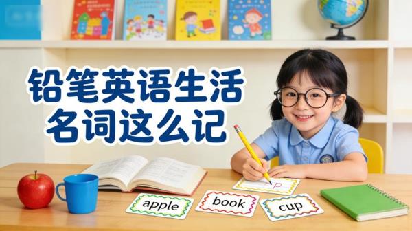 铅笔英语生活名词这么记