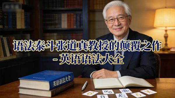 语法泰斗张道真教授的颠覆之作-英语语法大全