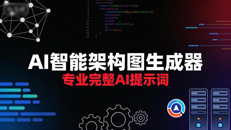 AI 智能架构图生成器 - 提示词 V2.1 (AI平台专用)