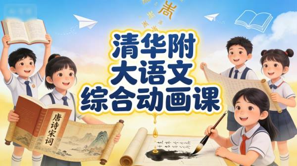 清华附大语文综合动画课.