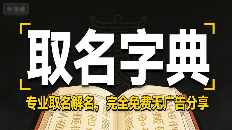 取名字典软件：专业取名解名，完全免费无广告分享