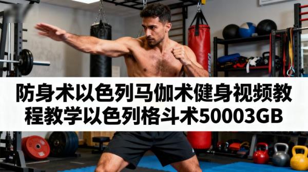 防身术以色列马伽术健身视频教程教学以色列格斗术5003GB