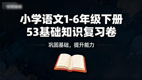 小学语文16年级下册53基础知识复习卷