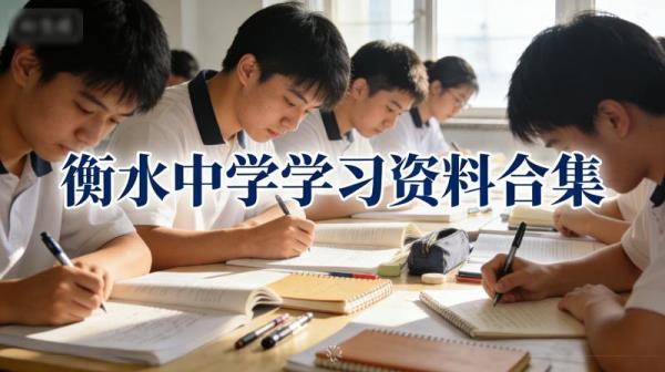 衡水中学学习资料合集.