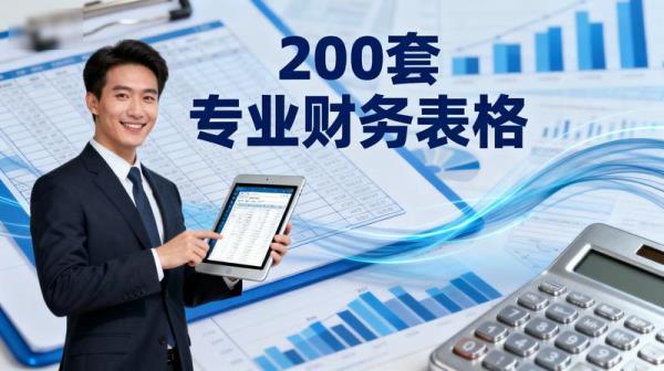200套专业财务表格