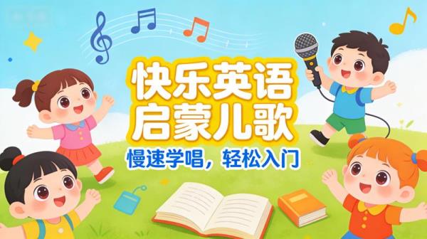 英语启蒙慢速儿歌.
