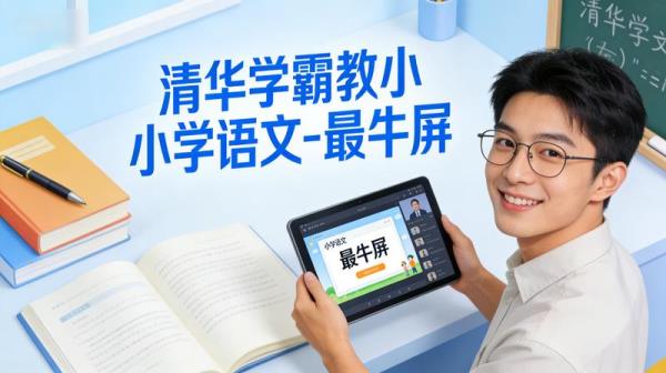 清华学霸教小学语文-最牛屏