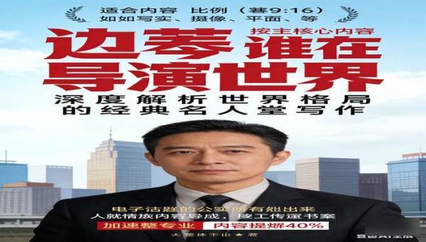 边芹《谁在导演世界》 深度解析世界格局的经典名人堂著作