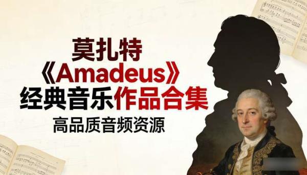 莫扎特《Amadeus》经典音乐作品合集 高品质音频资源