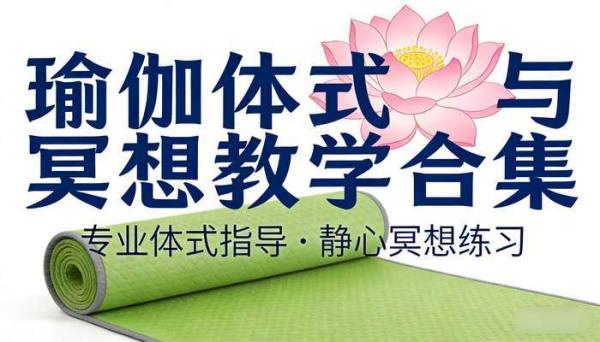 瑜伽类教程 瑜伽体式与冥想教学合集