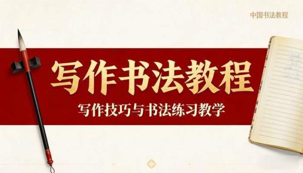 写作书法类教程 写作技巧与书法练习教学
