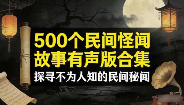 500个民间怪闻故事有声版合集