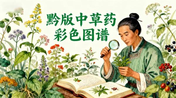 黔版中草药彩色图谱
