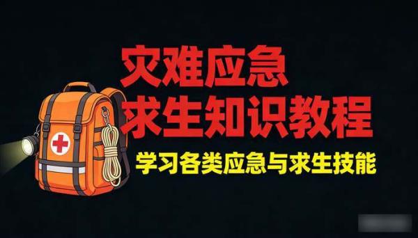 灾难应急求生知识教程 学习各类应急与求生技能
