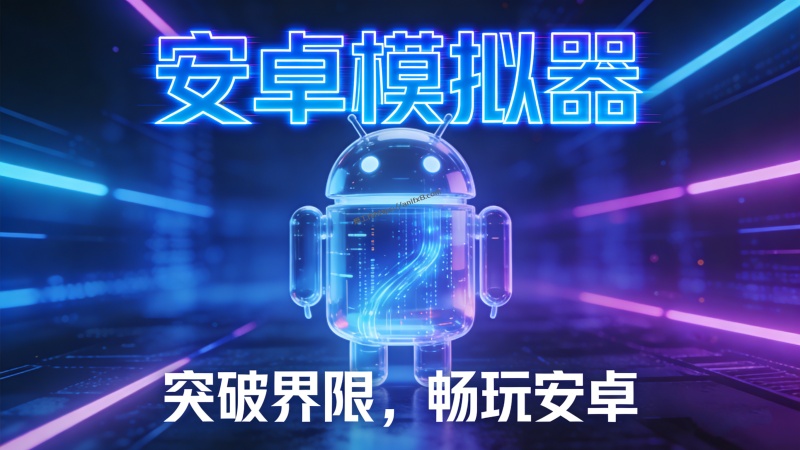 电脑安卓模拟器，可以在电脑上玩安卓上的游戏、各种软件，可多开，超给力