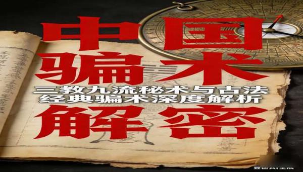 中国骗术解密 三教九流秘术与古法经典骗术深度解析